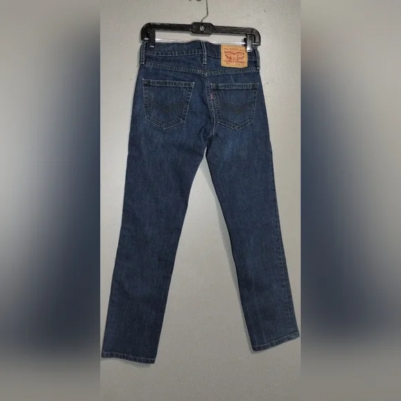 Levi's Men's Straight Blue Jeans (28X30) De - Picture 2 of 8